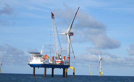 wind community Sandbank Offshore Wind Farm