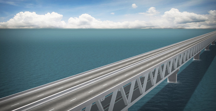 Padma Bridge civil engineering pile driving